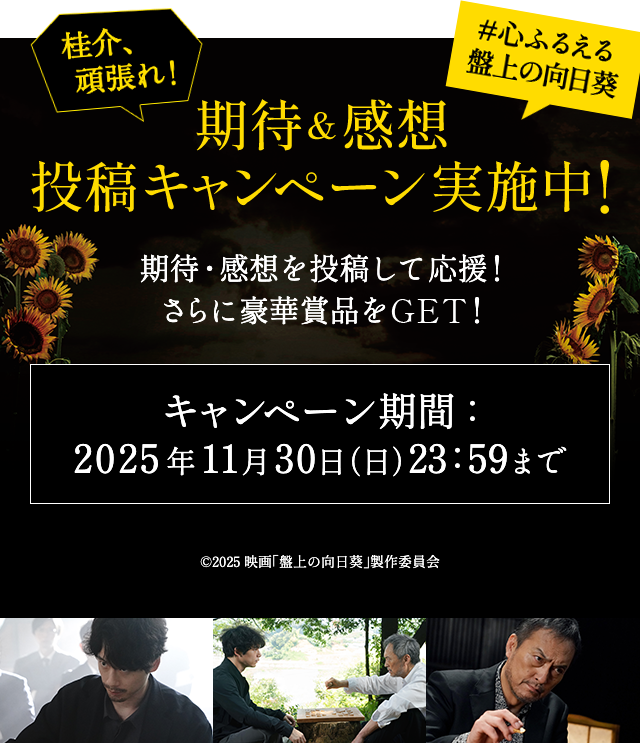 映画『盤上の向日葵』 - Voice UP!